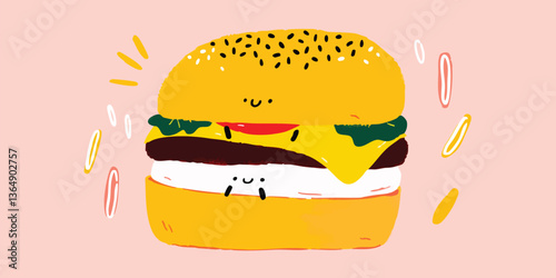 A whimsical illustration of...