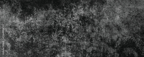 The Industrial Elegance of a Deeply Scratched and Textured Dark Concrete Surface

