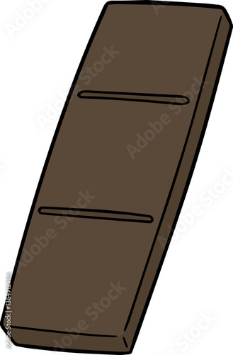 Illustration of chocolate bar

