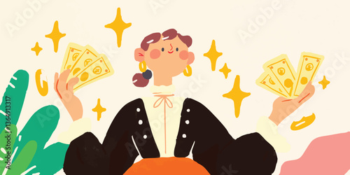 A stylized illustration of ...