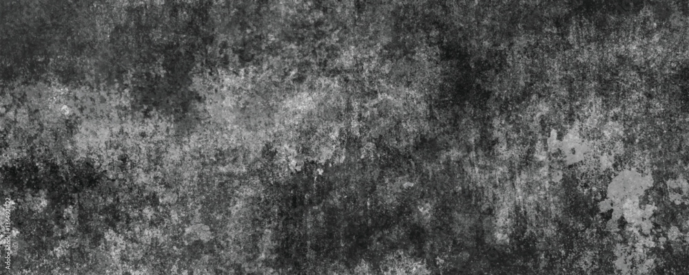 Fototapeta premium A Grunge-Inspired Texture on a Dark and Distressed Concrete Wall with Scratched Layers
