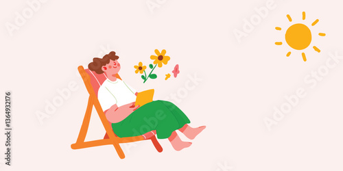A vibrant illustration depi...