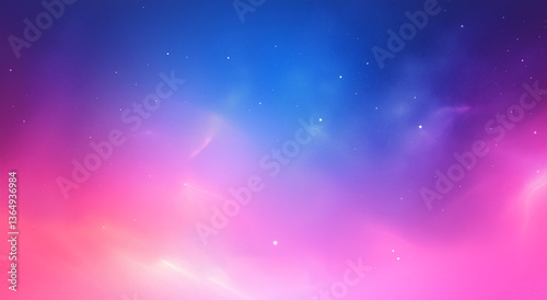 Blue and Purple Gradient Background with Blurred Effect and Vibrant Colors