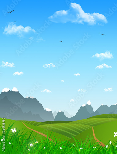 Country side Skyline View