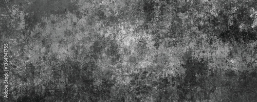 The Grit and Grime of a Distressed and Worn Cement Wall with an Urban and Industrial Feel

