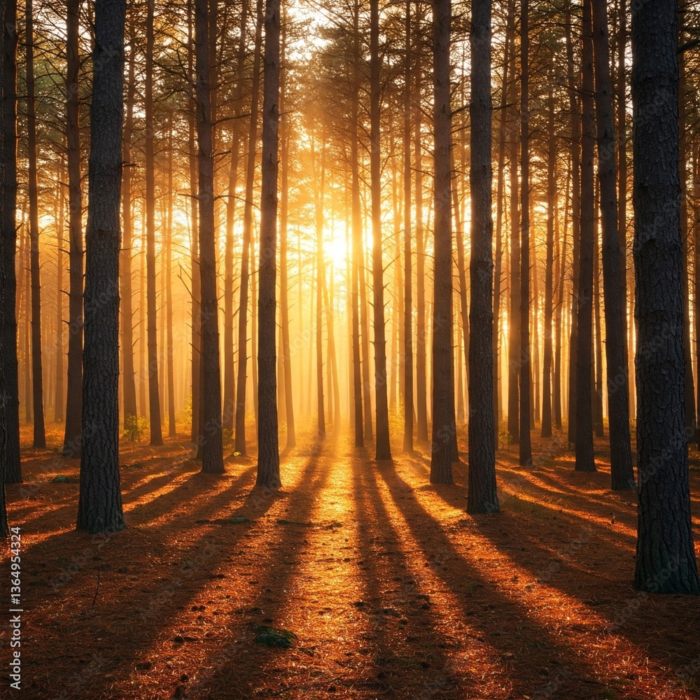 Obraz premium road in the forest