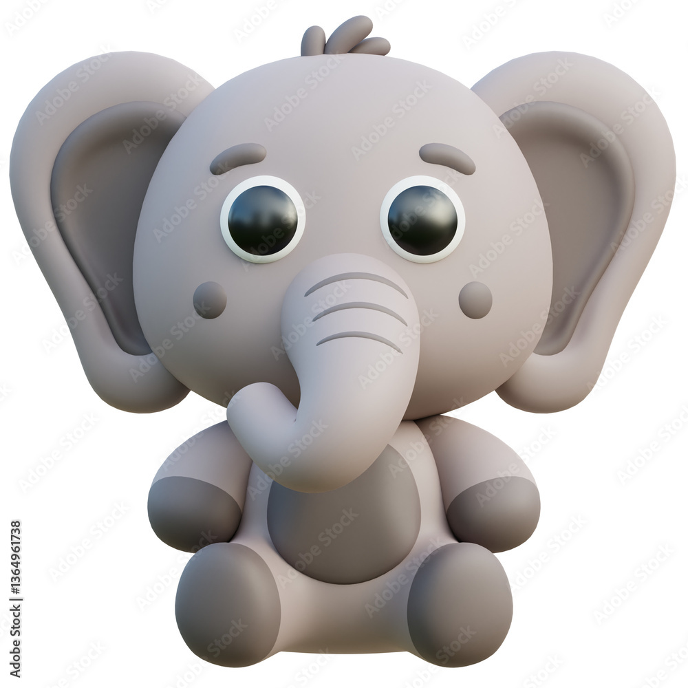 Elephant 3D Illustration Elephant 3D Illustration