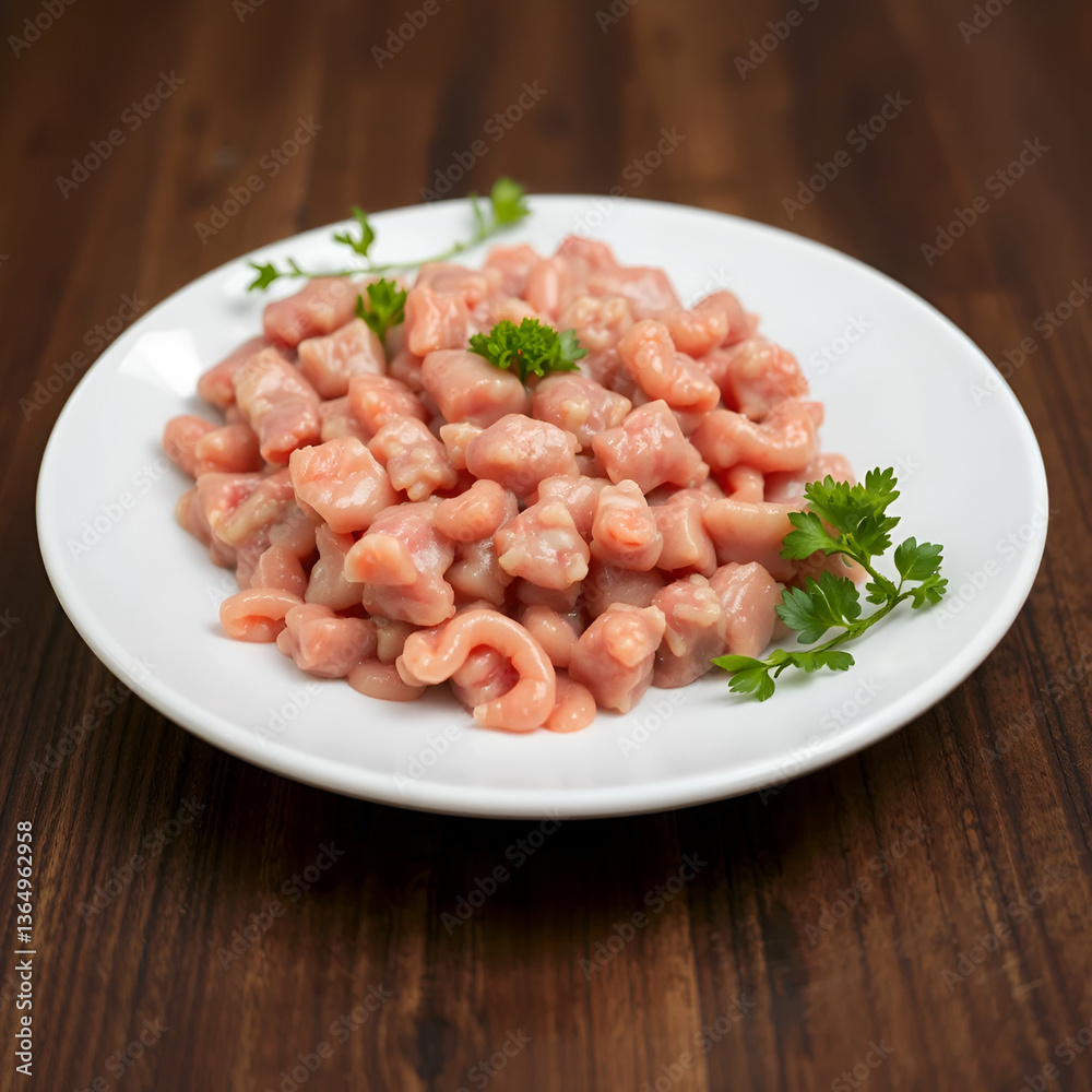 Raw minced pork uncooked meat Raw minced pork uncooked meat