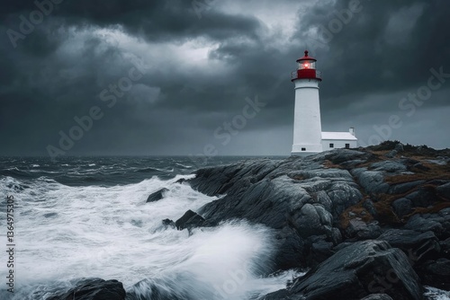 Wallpaper Mural Futuristic AI robot standing at a high-tech cyber bar Torontodigital.ca