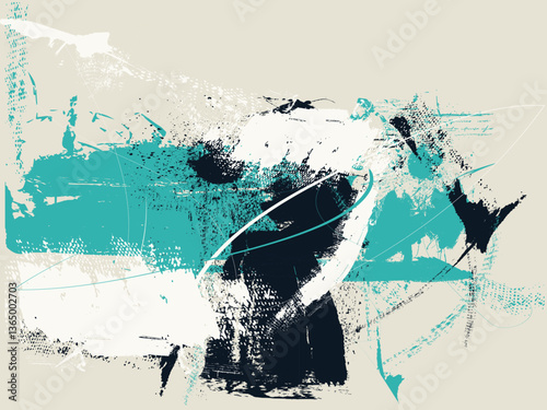 abstract art vector illustratotion, oil paint abstract art, Abstract art print.  Freehand oil painting. Oil on canvas. Brushstrokes of paint. modern Art. Prints, wallpapers, posters, murals prints
