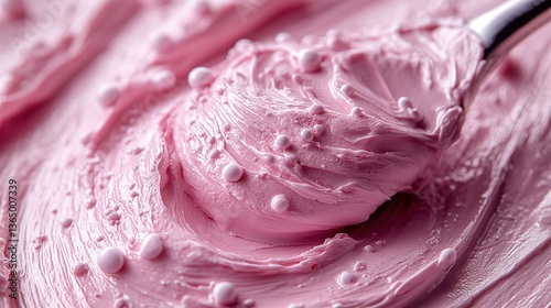 Wallpaper Mural Pink cosmetic texture illuminates beauty with its creamy, vibrant hue. Torontodigital.ca