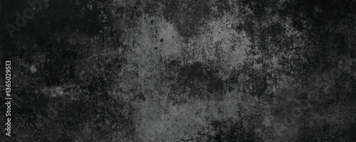 A Faded and Stained Dark Wall Texture with an Organic and Naturally Aged Appearance

