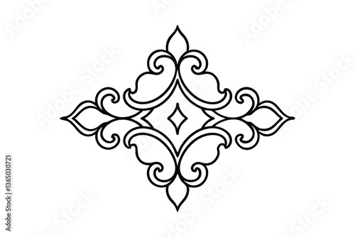vector floral ornament