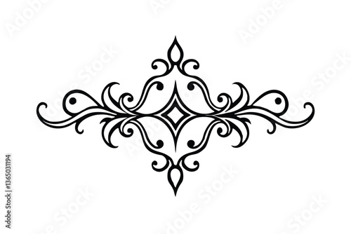 abstract floral design