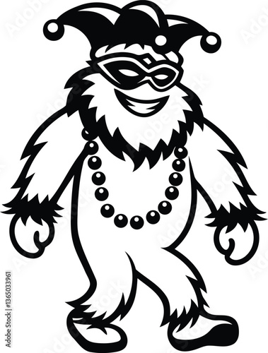 Cute and creative cartoon character animals silhouette vector art,  Cute and creative cartoon character animals  isolated line art vector illustration