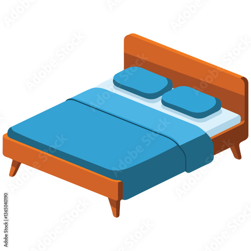 Bed illustration