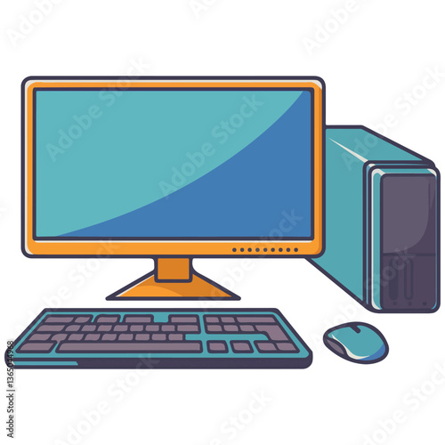 Modern computer setup