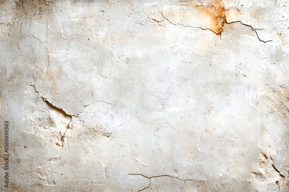 Fototapeta premium Cracked and Weathered Concrete Texture