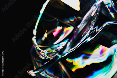  Abstract Glass Dispersion Background