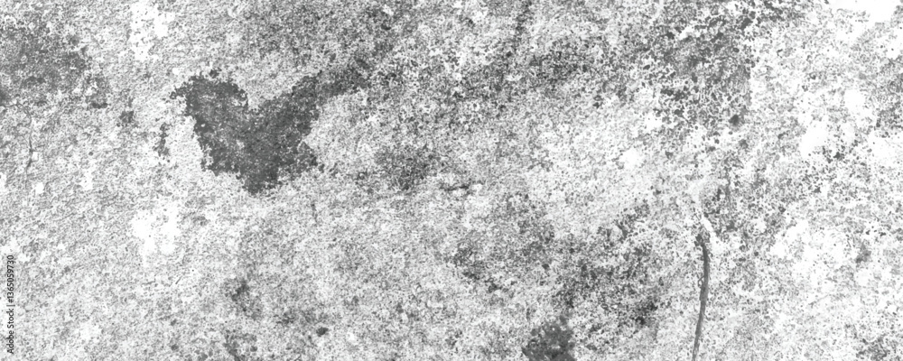 Fototapeta premium A Stark and High-Contrast Cement Surface with Deep Cracks, Scratches, and Stains