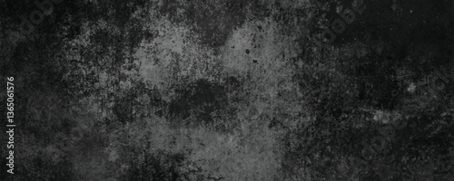 The Urban and Industrial Appeal of a Naturally Eroded and Scratched Concrete Surface

