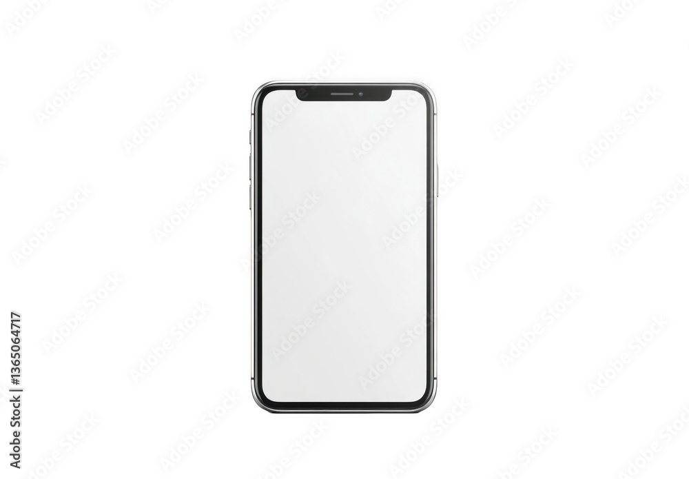 Phone mockup, blank screen, isolated on a white background, png Phone mockup, blank screen, isolated on a white background, png
