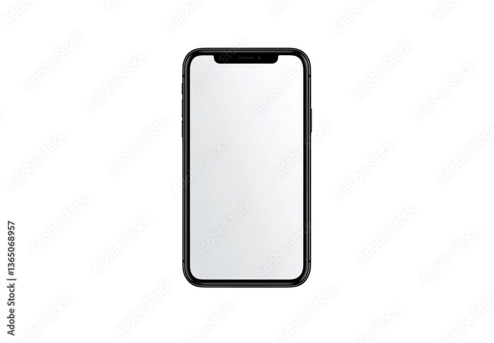 Phone mockup, blank screen, isolated on a white background, png Phone mockup, blank screen, isolated on a white background, png