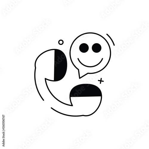 Prank Call Icon vector