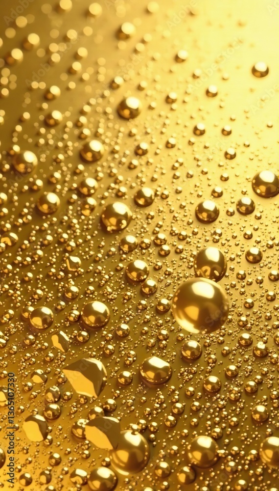 Shiny luxurious gold metal texture with a pearl golden abstract gradient background,  metal,  grainy