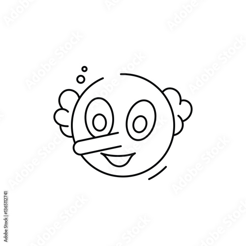 Liar Icon vector