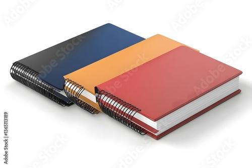 Colorful Subject Notebooks Perfect for School Office