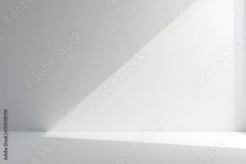 Minimalist white and gray studio background perfect for product photography or minimalist design projects,  studio,  neutral palette