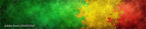 Grunge background with green, yellow, and red colors perfect for reggae themes,  abstract,  red