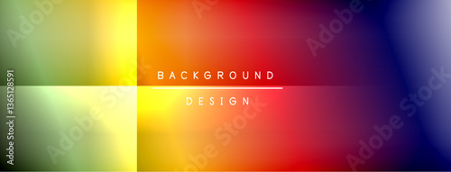 Colorful gradient with lines made of shadow and light. Creative background