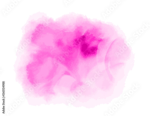 シンプルで洗練された水彩風ベクターテクスチャ・ピンク
