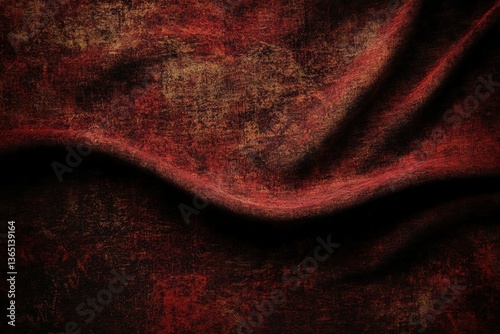 Classic brown concrete backdrop with a rustic wall surface - perfect textures for designing backgrounds. Beautiful simple AI generated image photo