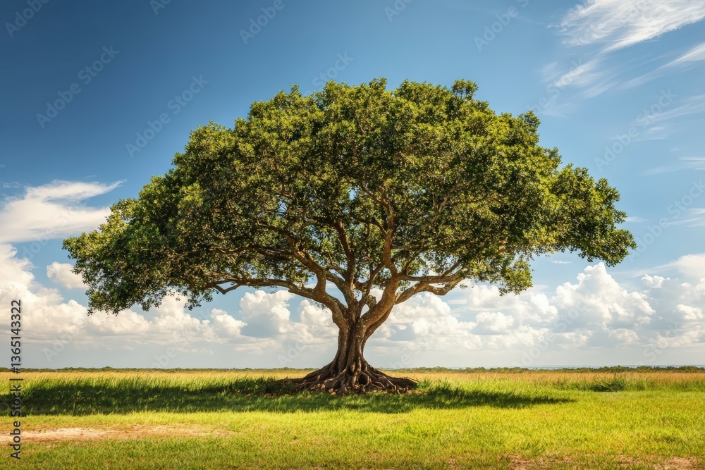 Obraz premium lake chiemsee - bavaria. Beautiful simple AI generated image