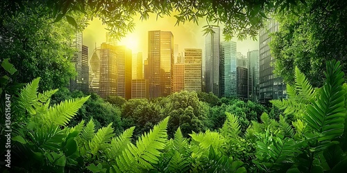 Sustainable Urban Metropolis with Innovative Green Engineering and Environmental Responsibility