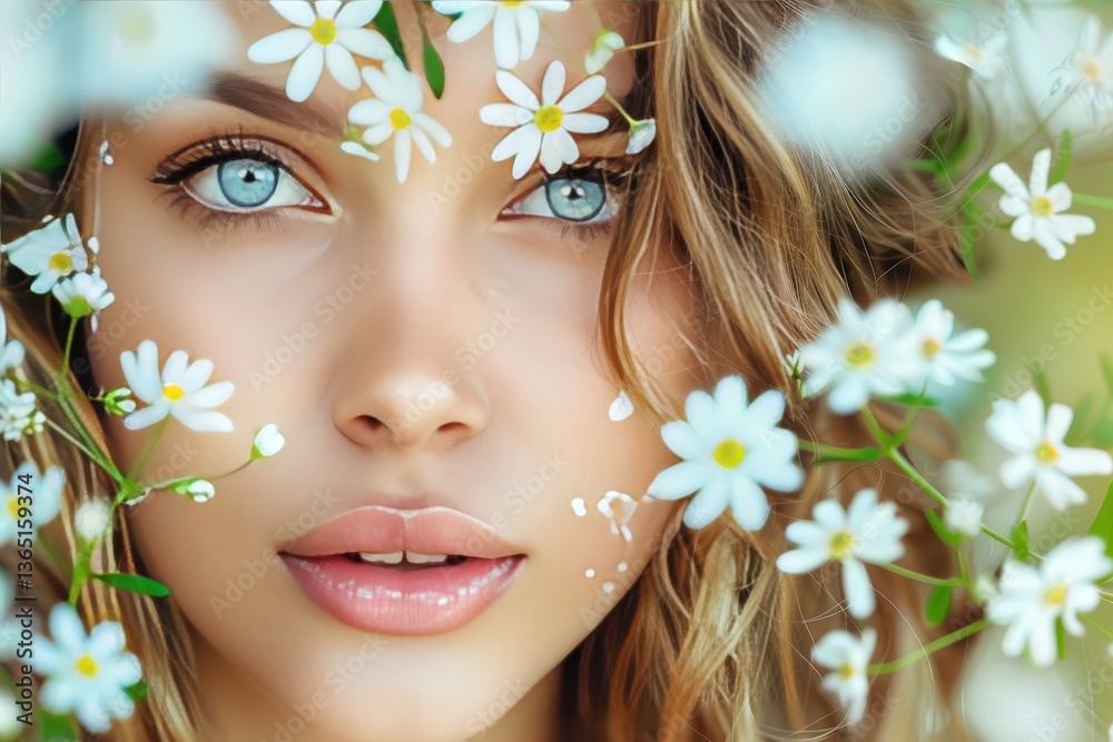 Well-Groomed Face with Smooth and Healthy Skin Well-Groomed Face with Smooth and Healthy Skin