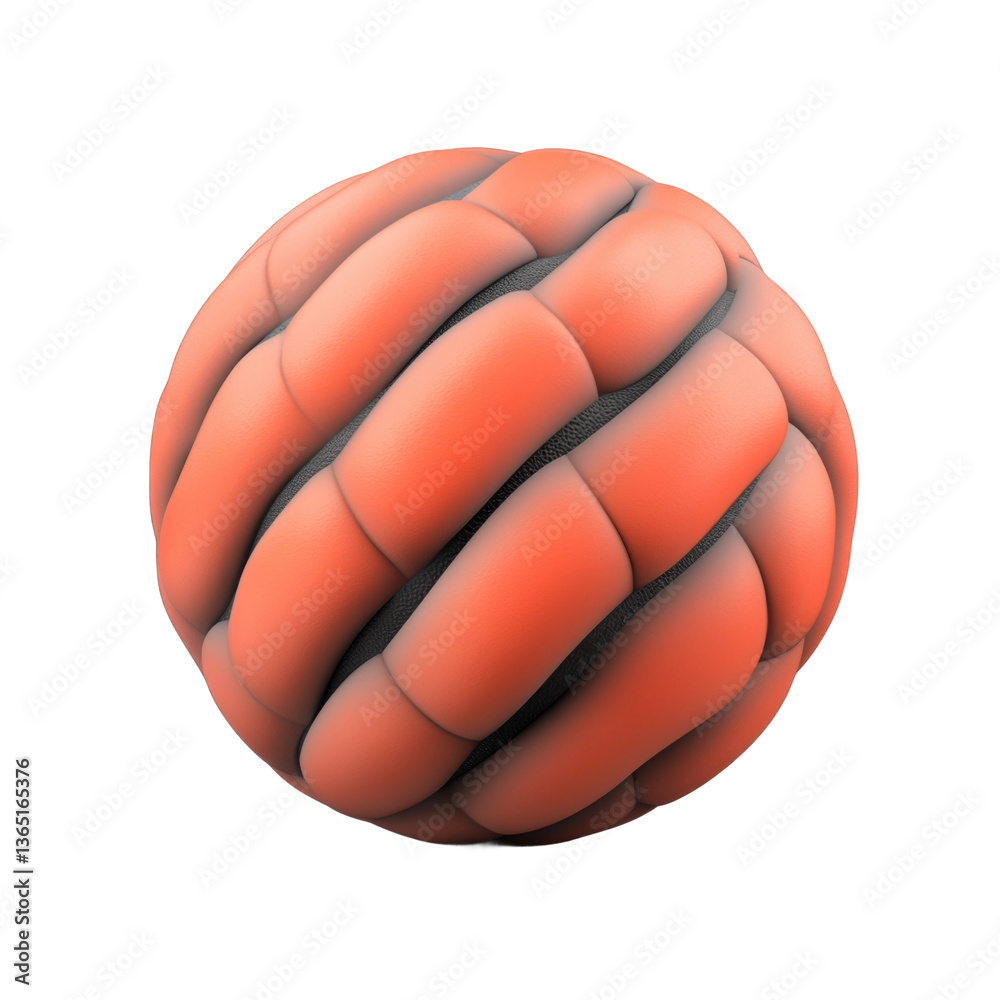 Fototapeta premium Dynamic ball game action sports field graphic design outdoor aerial