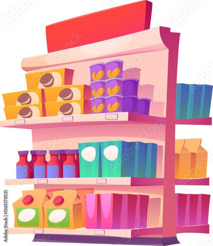 Grocery Store Rack