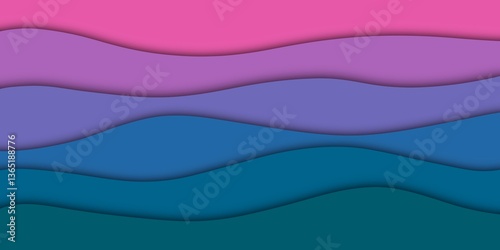 abstract background with waves