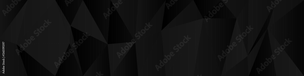 Abstract geometric black polygonal background for design and creative projects. Abstract geometric black polygonal background for design and creative projects.