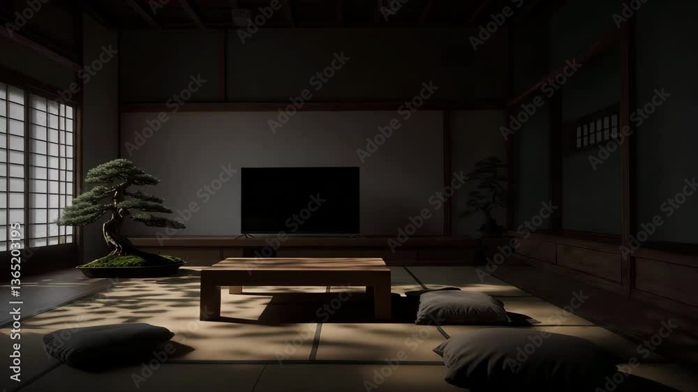 Symbiosis of technology and nature: TV as part of an eco-friendly interior