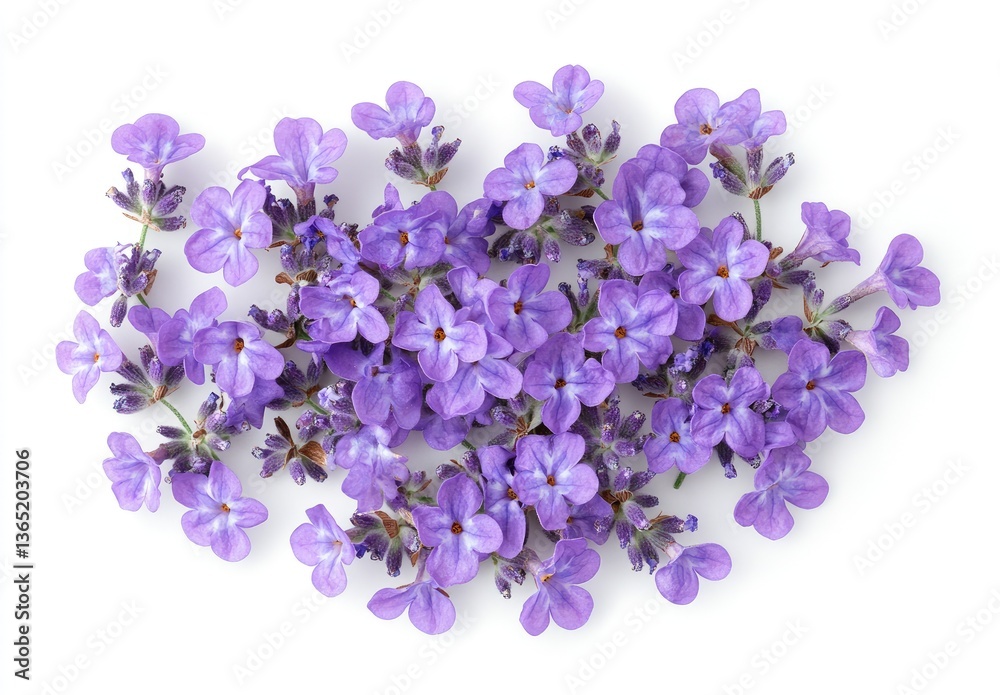 Delicate lavender blossoms cluster Delicate lavender blossoms cluster