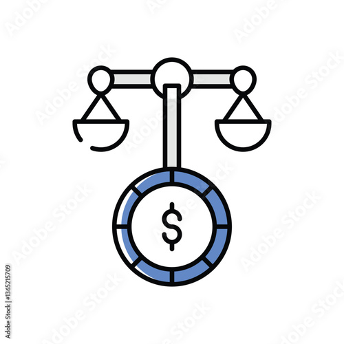 Equal Pay Vector icon