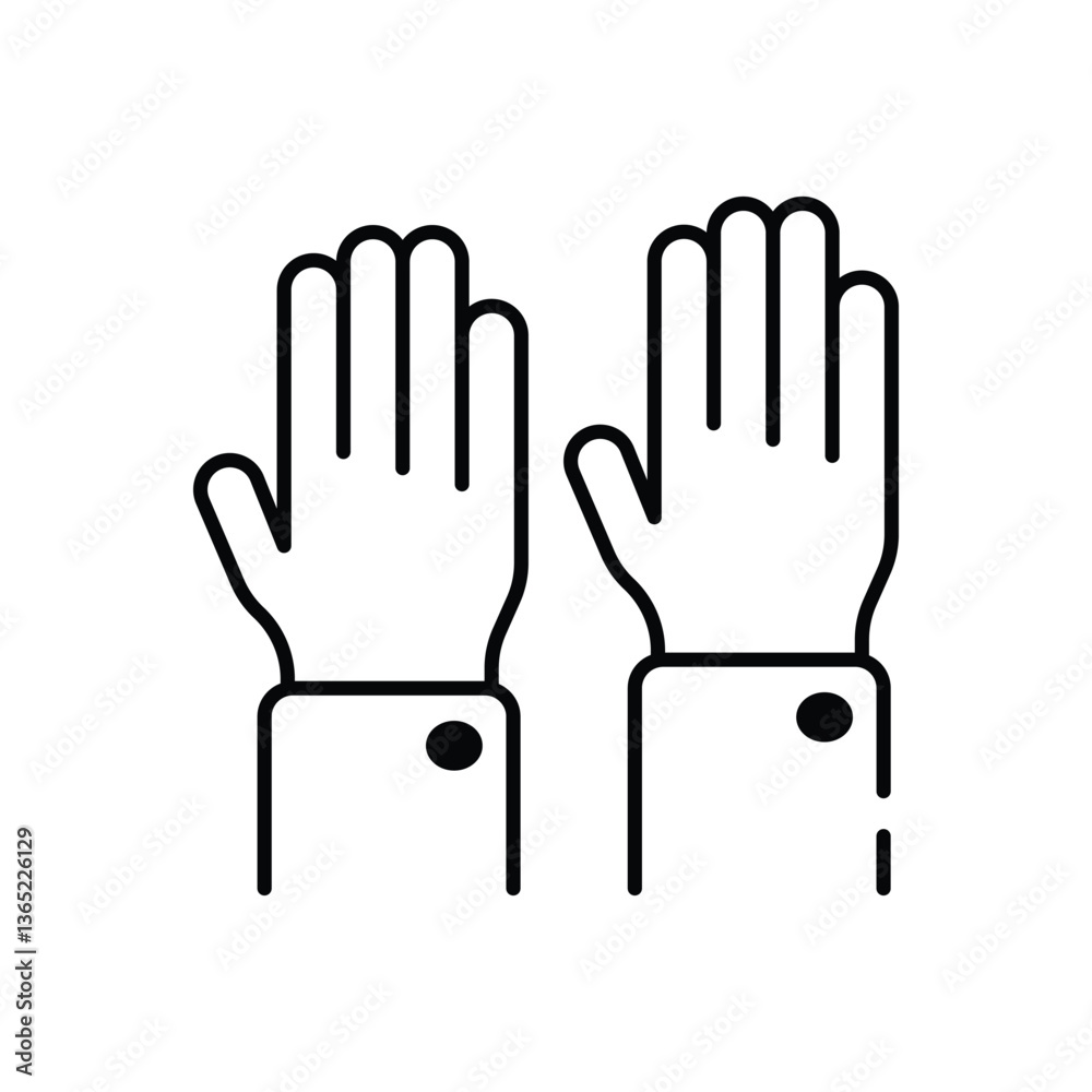 Obraz premium Participation Vector icon