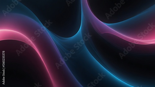 abstract purple background with waves