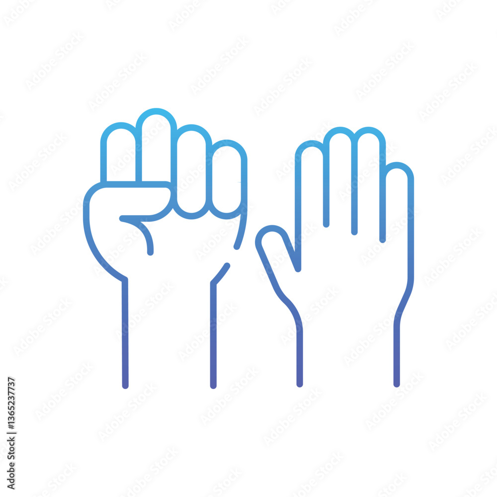 Minority Right Vector icon Minority Right Vector icon
