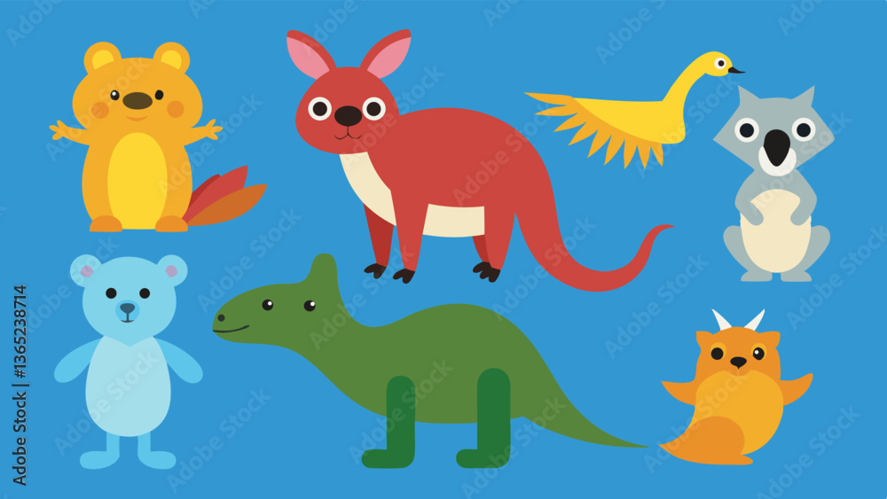 Animal set vector Animal set vector